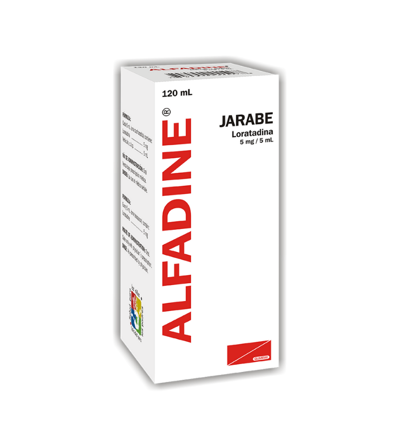 Alfadine jarabe frasco x 120 ml - antigripales - L.67.00 - Quimifar Honduras - Farmacia en línea con envío gratis