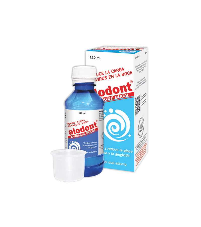 Alodont enjuague bucal x 120ml - cuidado-personal - L.279.00 - Quimifar Honduras - Farmacia en línea con envío gratis