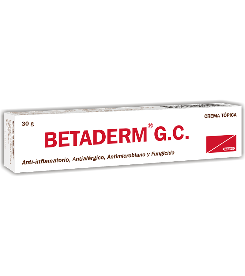Betaderm G.C. crema x 30 gramos - dermatologicos - L.230.00 - Quimifar Honduras - Farmacia en línea con envío gratis