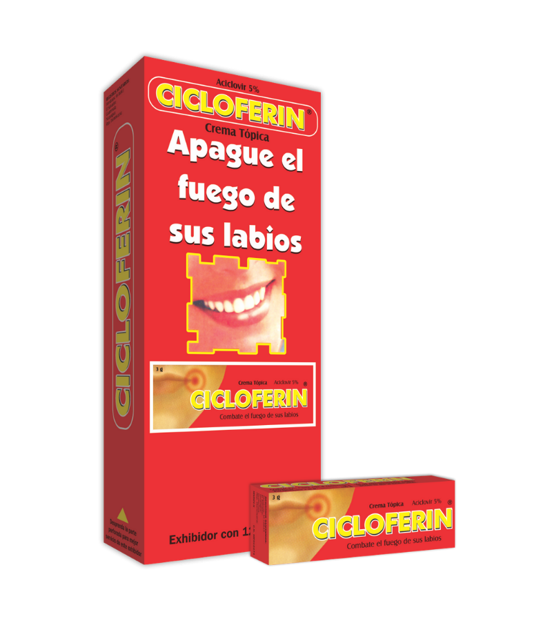 Cicloferin Crema Dispensador x12 - dermatologicos - L.166.00 - Quimifar Honduras - Farmacia en línea con envío gratis