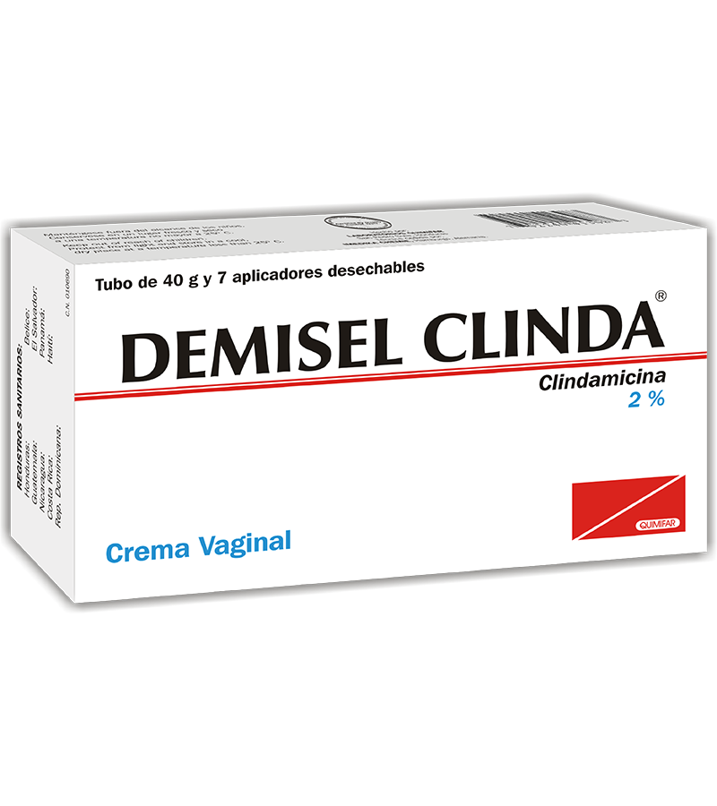 Demisel Clinda crema vaginal x 40 gramos - dermatologicos - L.737.00 - Quimifar Honduras - Farmacia en línea con envío gratis