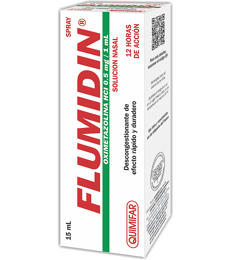 Flumidin Atomizador Nasal frasco 15 ml - antigripales - L.119.00 - Quimifar Honduras - Farmacia en línea con envío gratis