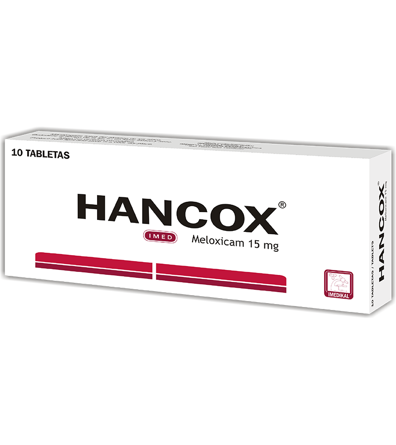 Hancox 15 mg caja x 10 tabletas - analgesicos - L.307.00 - Quimifar Honduras - Farmacia en línea con envío gratis