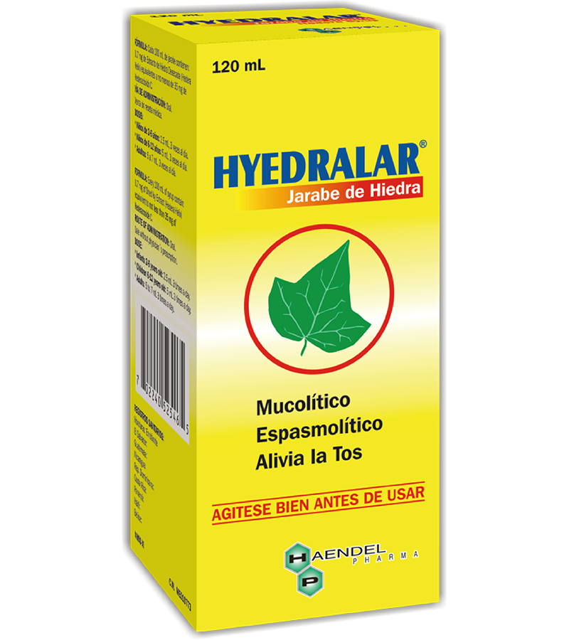 Hyedralar Jarabe 120 ml - antigripales - L.166.00 - Quimifar Honduras - Farmacia en línea con envío gratis