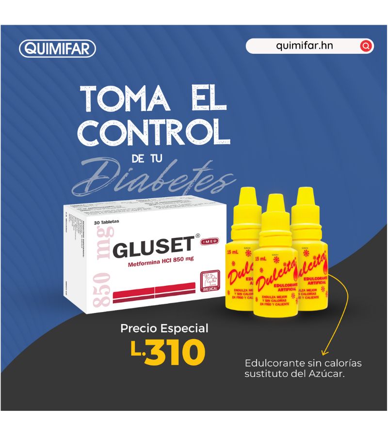 Kit Glucosa - diabetes - L.591.00 - Quimifar Honduras - Farmacia en línea con envío gratis