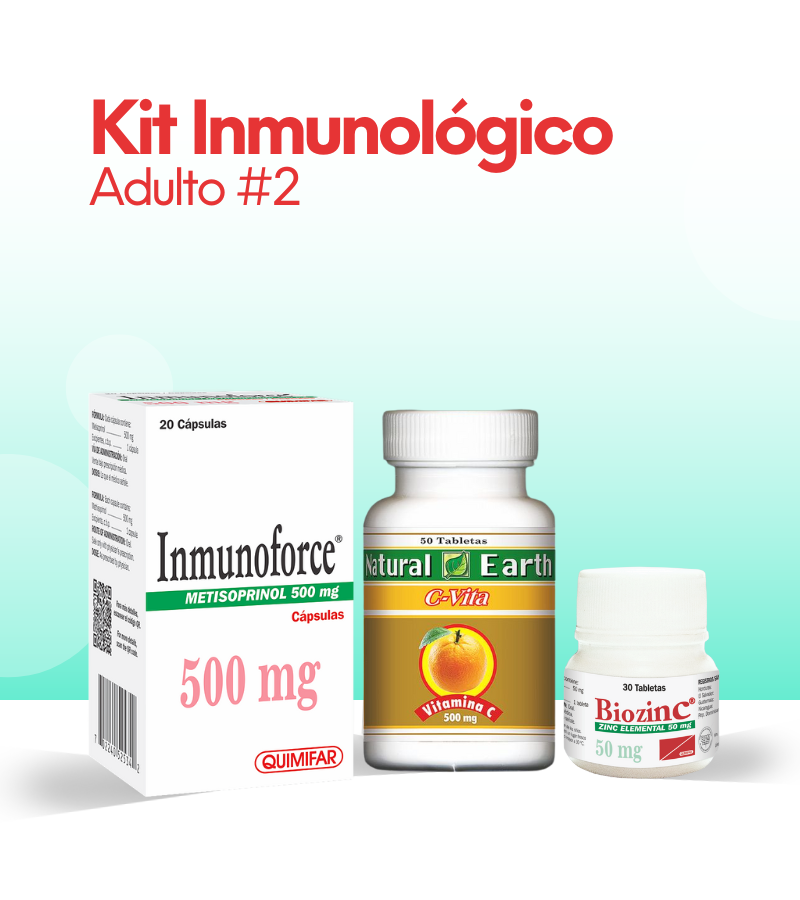 Kit Inmunológico – Combo Adulto #2 - antigripales - L.314.00 - Quimifar Honduras - Farmacia en línea con envío gratis