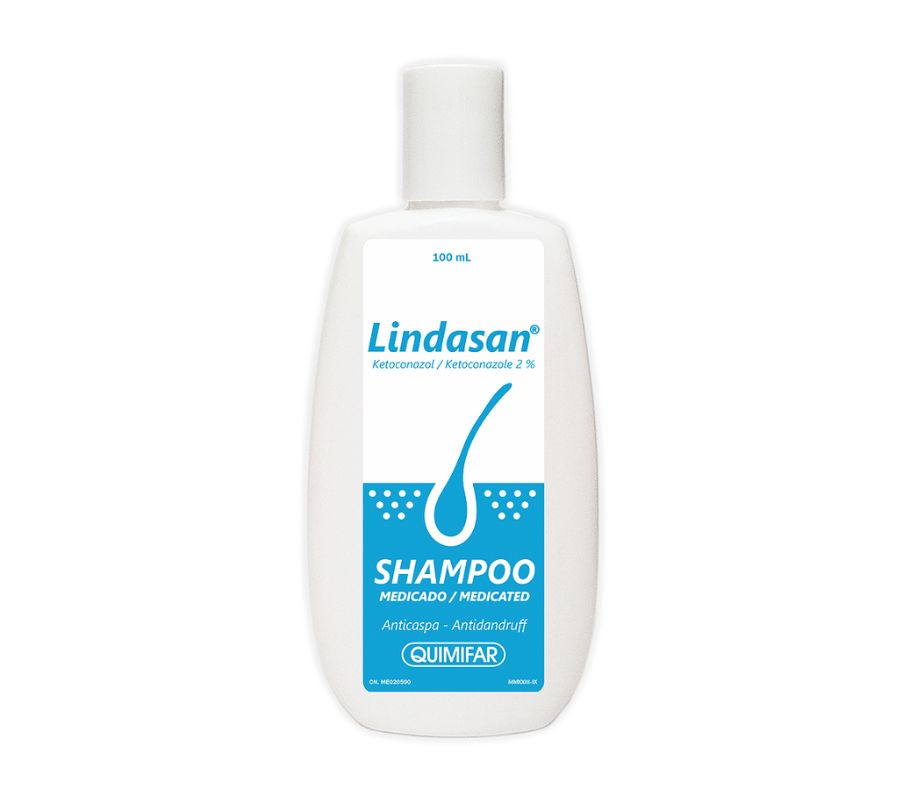 Lindasan shampoo medicado anticaspa 100 ml - cuidado-personal - L.325.00 - Quimifar Honduras - Farmacia en línea con envío gratis