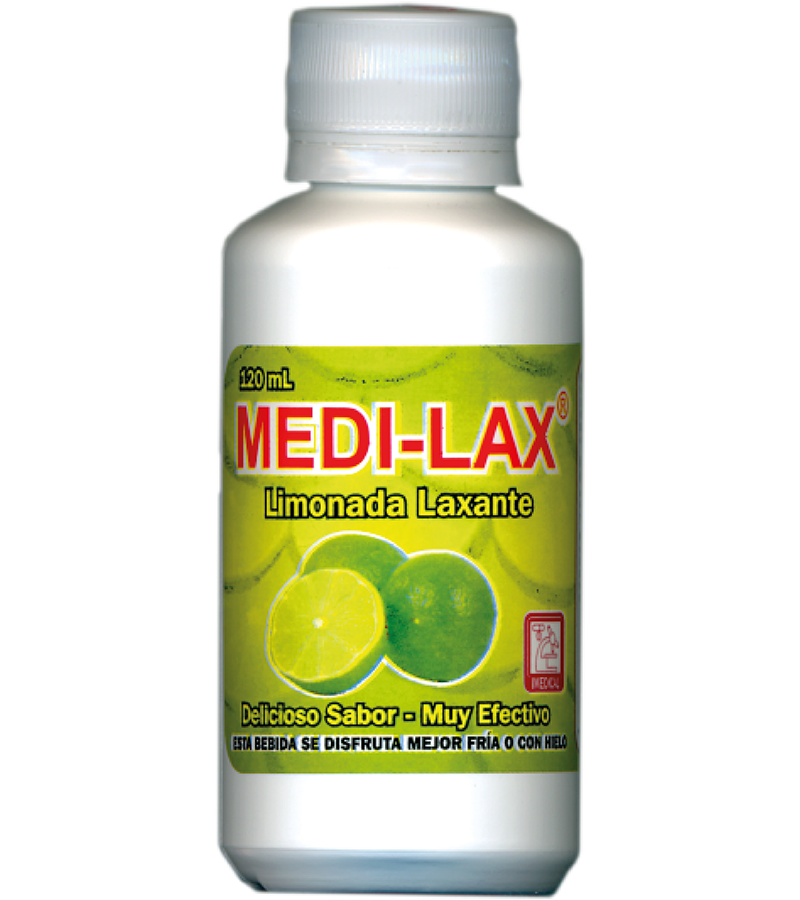 Medi-Lax limonada laxante x 120 ml - digestivos - L.307.00 - Quimifar Honduras - Farmacia en línea con envío gratis
