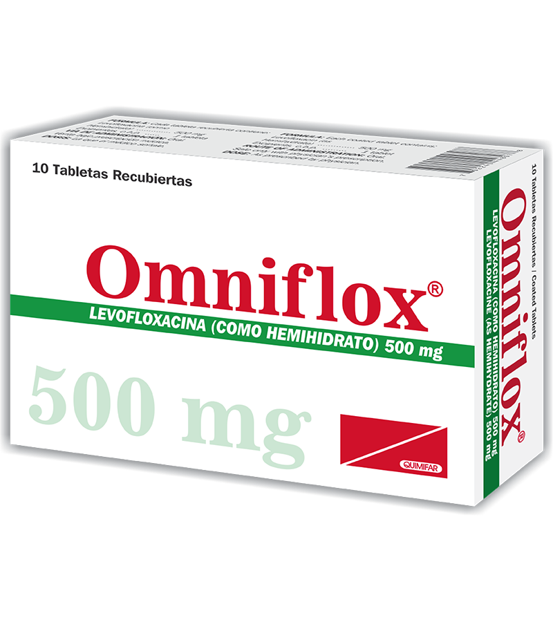 Omniflox 500 mg caja x 10 Tabletas - antigripales - L.183.00 - Quimifar Honduras - Farmacia en línea con envío gratis