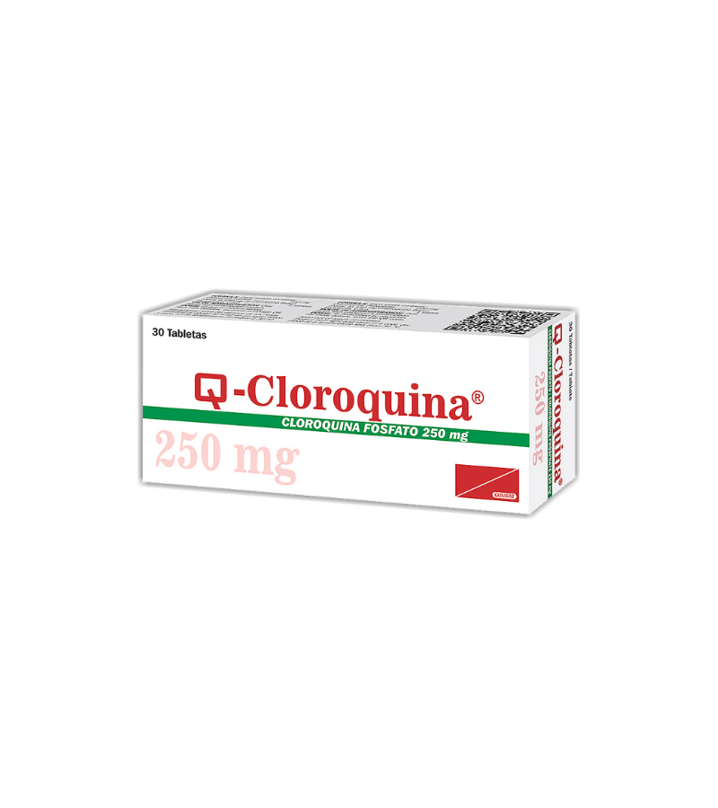 Q-Cloroquina 250 mg x 30 tabletas - antigripales - L.279.00 - Quimifar Honduras - Farmacia en línea con envío gratis