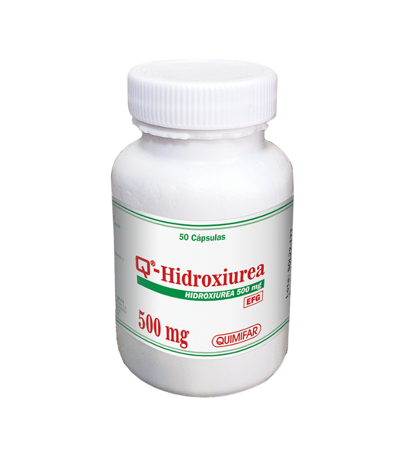 Q-Hidroxiurea 500 mg frasco x 50 cápsulas - antigripales - L.1071.00 - Quimifar Honduras - Farmacia en línea con envío gratis