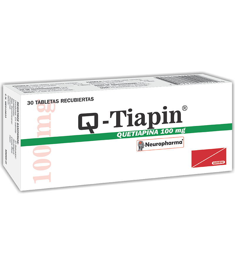 Q-Tiapin 100 mg caja x 30 tabletas - antigripales - L.72.00 - Quimifar Honduras - Farmacia en línea con envío gratis