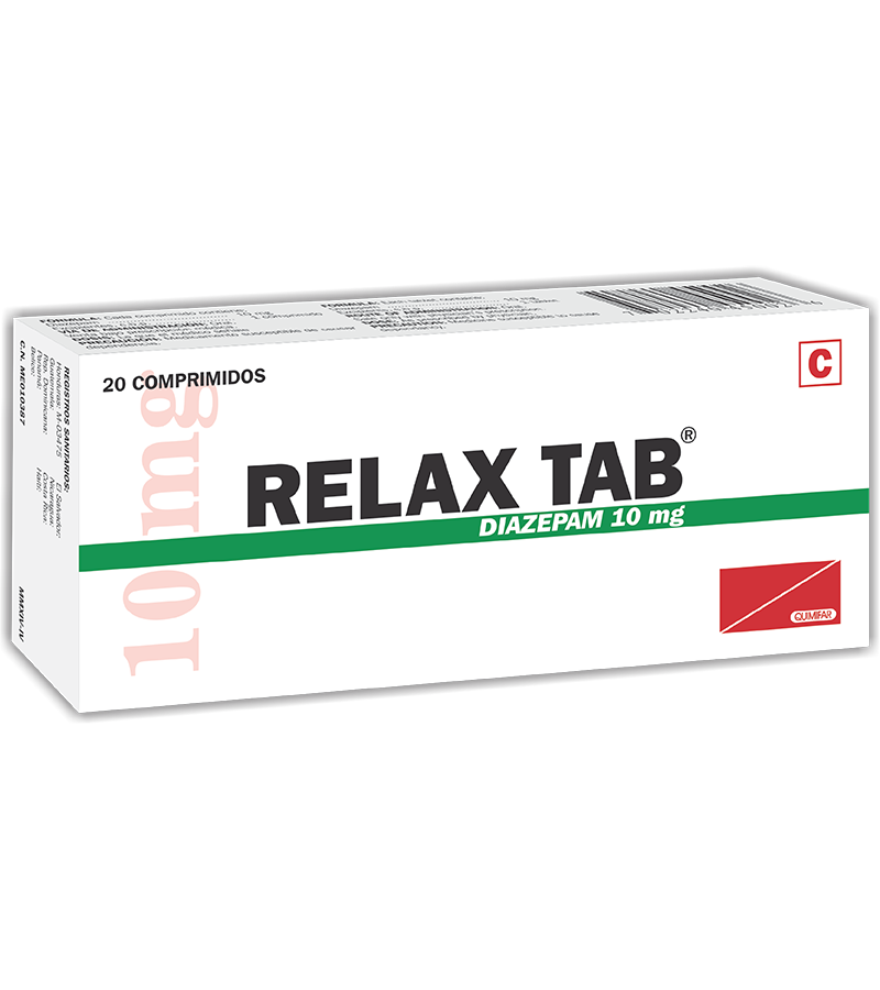 Relax-Tab 10 mg caja x 20 tabletas - digestivos - L.127.00 - Quimifar Honduras - Farmacia en línea con envío gratis