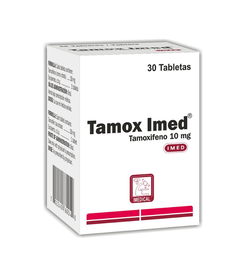 Tamox Imed 10 mg frasco x 30 tabletas - antibioticos - L.31.00 - Quimifar Honduras - Farmacia en línea con envío gratis