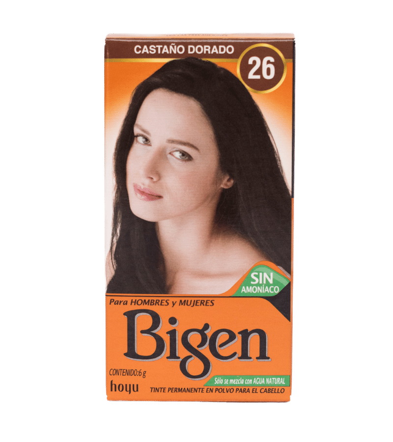 Tinte Bigen #26 Castaño Dorado - cuidado-personal - L.72.00 - Quimifar Honduras - Farmacia en línea con envío gratis