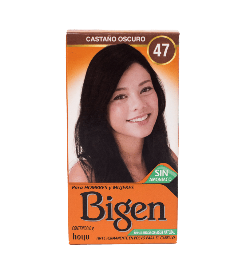 Tinte Bigen #47 Castaño Oscuro - cuidado-personal - L.175.00 - Quimifar Honduras - Farmacia en línea con envío gratis