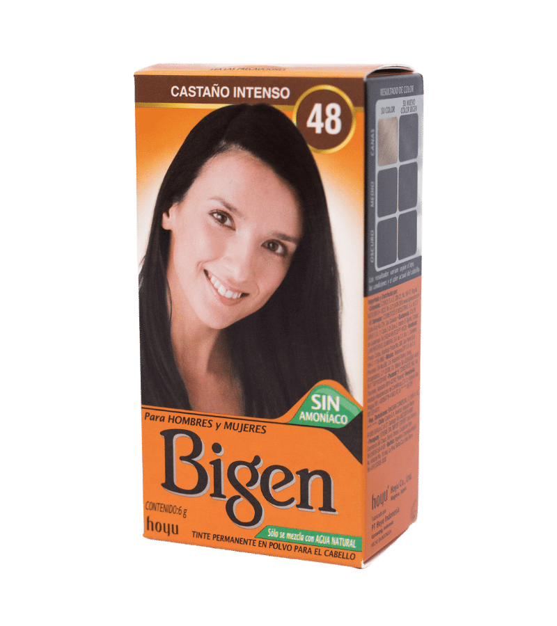 Tinte Bigen #48 Castaño Intenso - cuidado-personal - L.175.00 - Quimifar Honduras - Farmacia en línea con envío gratis