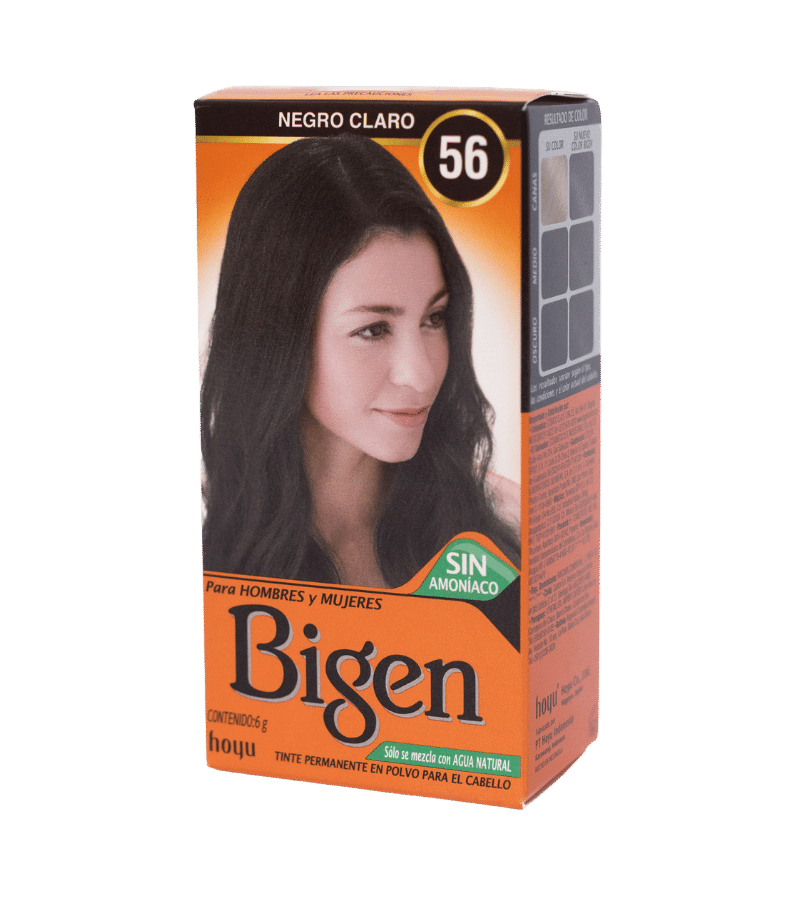 Tinte Bigen #56 Negro Claro - cuidado-personal - L.175.00 - Quimifar Honduras - Farmacia en línea con envío gratis