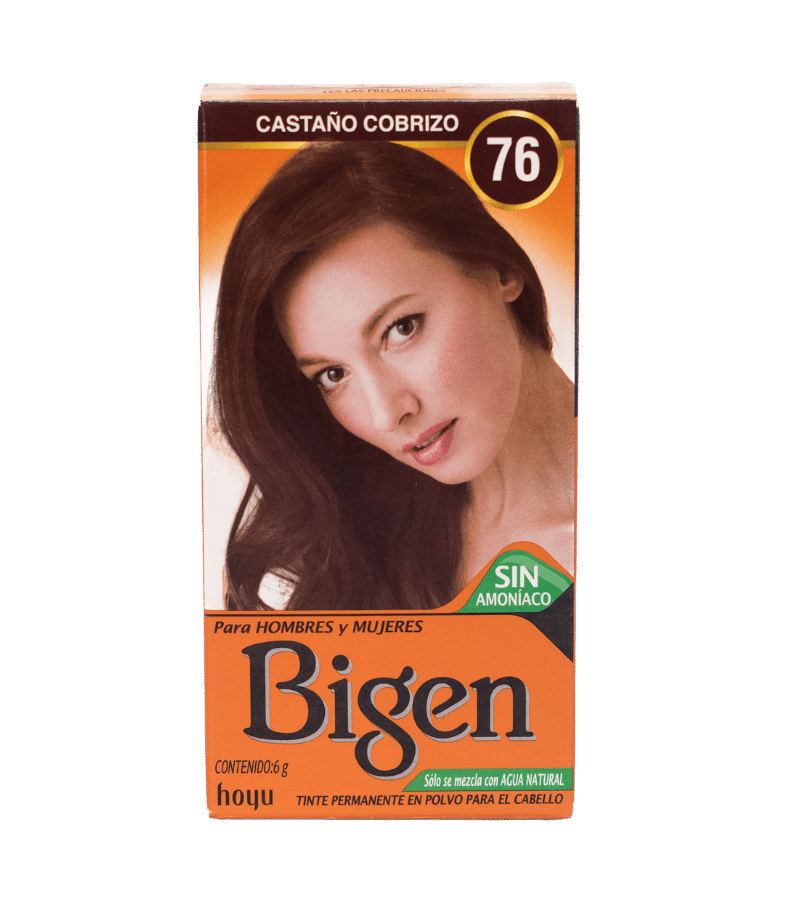 Tinte Bigen #76 Castaño Cobrizo - cuidado-personal - L.175.00 - Quimifar Honduras - Farmacia en línea con envío gratis