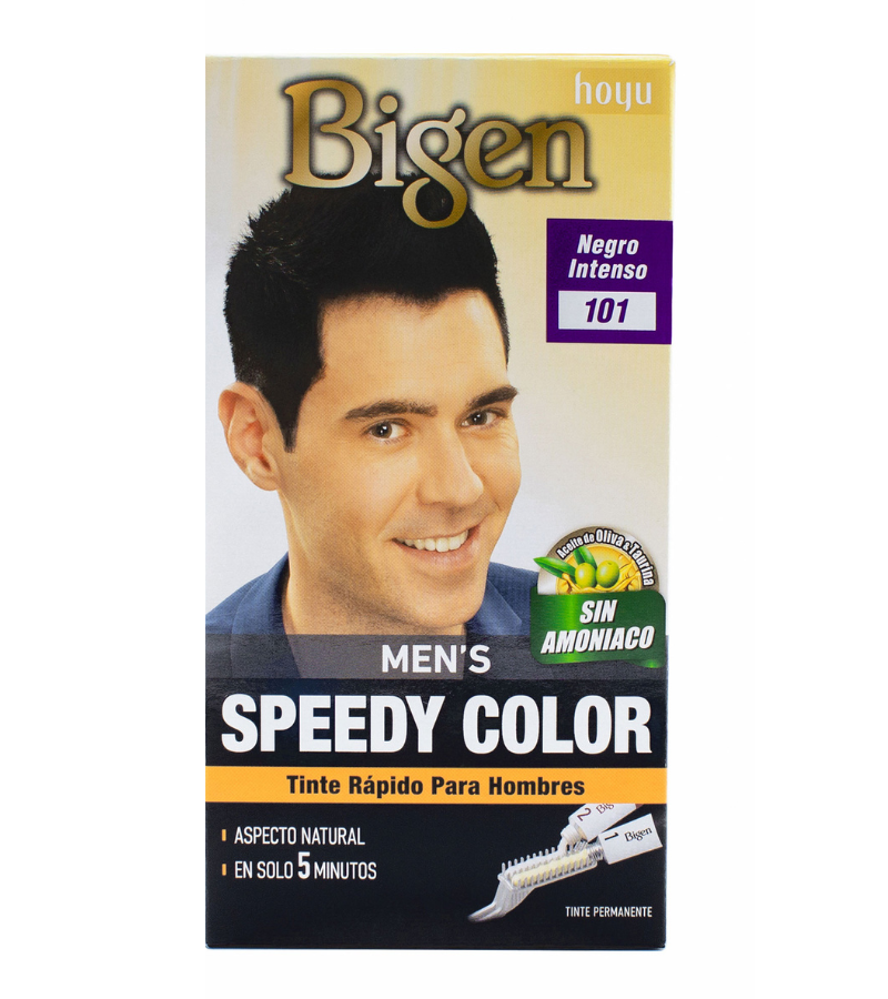 Tinte Bigen Men´s Speedy #101 Negro Intenso - cuidado-personal - L.175.00 - Quimifar Honduras - Farmacia en línea con envío gratis