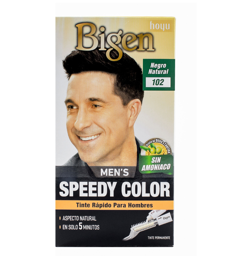 Tinte Bigen Men´s Speedy #102 Negro Natural - cuidado-personal - L.175.00 - Quimifar Honduras - Farmacia en línea con envío gratis