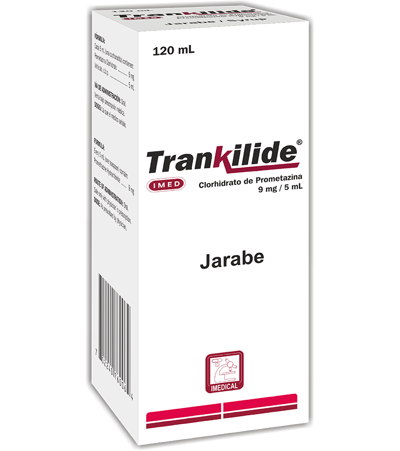 Trankilide Jarabe frasco 120 ml - neurologicos - L.230.00 - Quimifar Honduras - Farmacia en línea con envío gratis