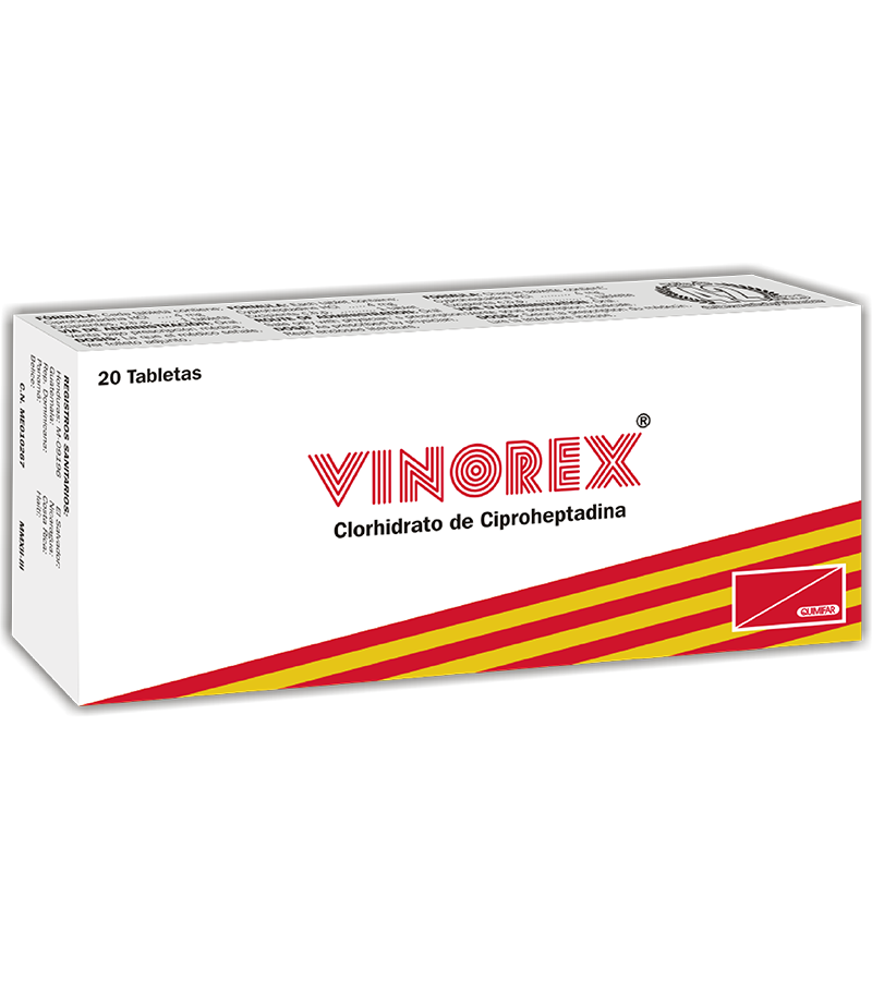 Vinorex caja x 20 tabletas - vitaminas - L.72.00 - Quimifar Honduras - Farmacia en línea con envío gratis